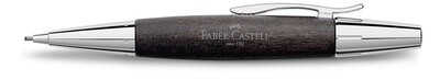 Portaminas Faber Castell E-Motion Peral Negro Cromo
