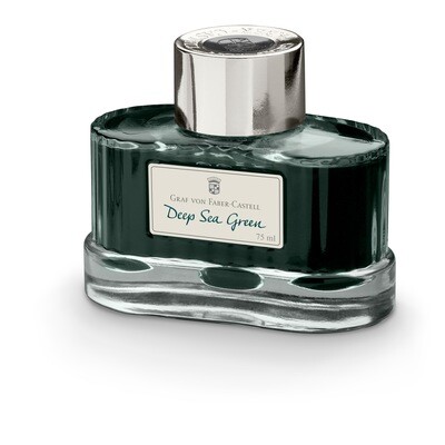 Tinta Graf von Faber Castell Botella 75ml Deep Sea Green