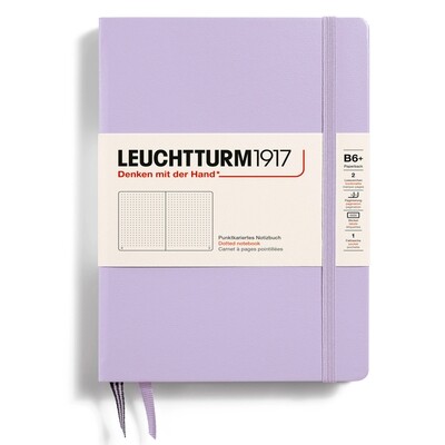 Cuaderno Leuchtturm1917 B6+, Tapa Dura, Lilac, puntos