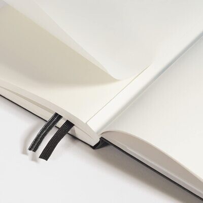 Cuaderno Leuchtturm1917 B6+, Tapa Dura, Black, rayas