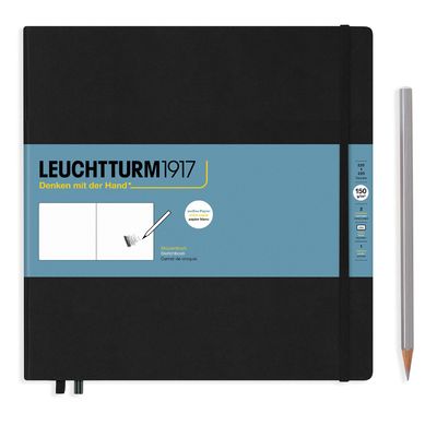 Cuaderno Leuchtturm1917 Sketchbook Quadrat, color Negro