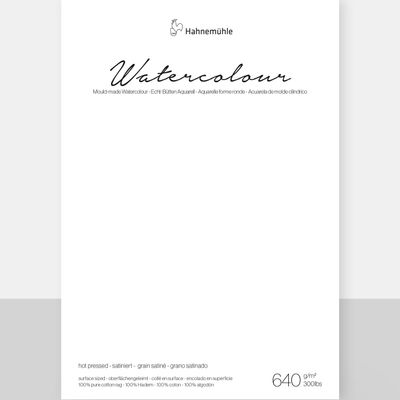 Cartulina Hahnemuhle Collection 640gr. grano satinado, 56 x 76 cms, 5 pliegos