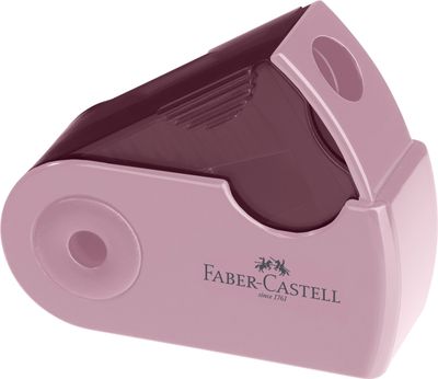 Sacapuntas Faber Castell Sleeve Mini, 1 agujero, colores New Harmony