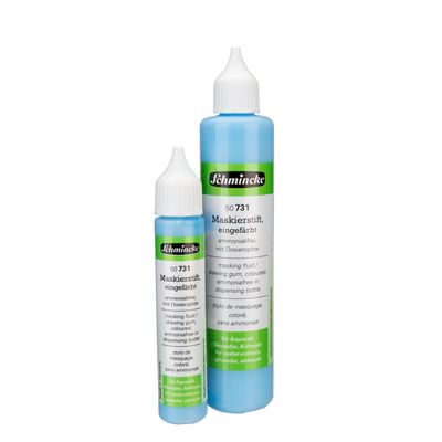 Liquido enmascarador Schmincke Masking Fluid azul, 25ml