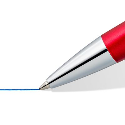 Boligrafo Staedtler Triplus 444, color Rojo