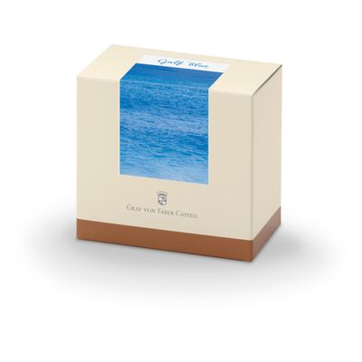 Tinta Graf von Faber Castell Botella 75ml Gulf Blue
