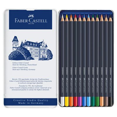 Lapiz Faber Castell Goldfaber 12 colores