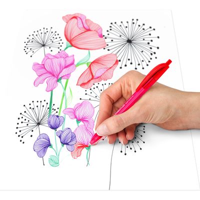 Boligrafo Staedtler Ball 4230, Retráctil, 8 colores