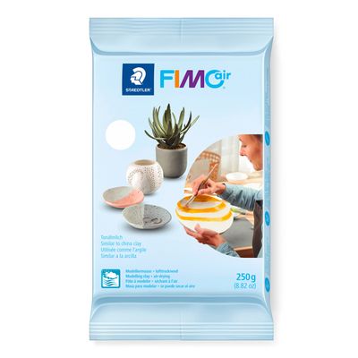 Arcilla para modelar FIMO Air 250gr, color blanco