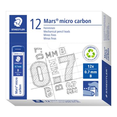 Minas 0.7mm Staedtler Mars Micro Carbon B