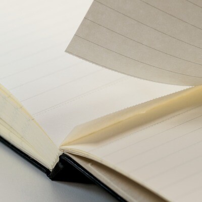 Cuaderno Leuchtturm1917 Reporter A6, color Navy, lineas