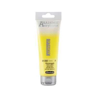 Pintura acrilica Akademie Acryl Color 120ml 222 Lemon Yellow