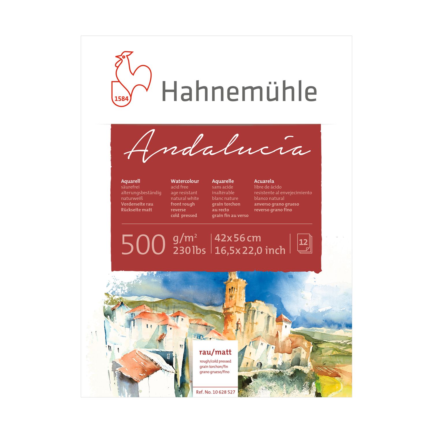 Block Hahnemuhle Andalucia 500 gramos 42 x 56cms