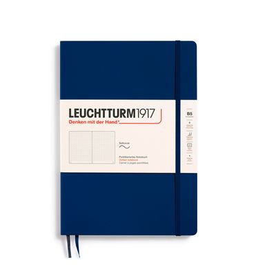Cuaderno Leuchtturm1917 Composition B5 Tapa Suave, Navy, Puntos