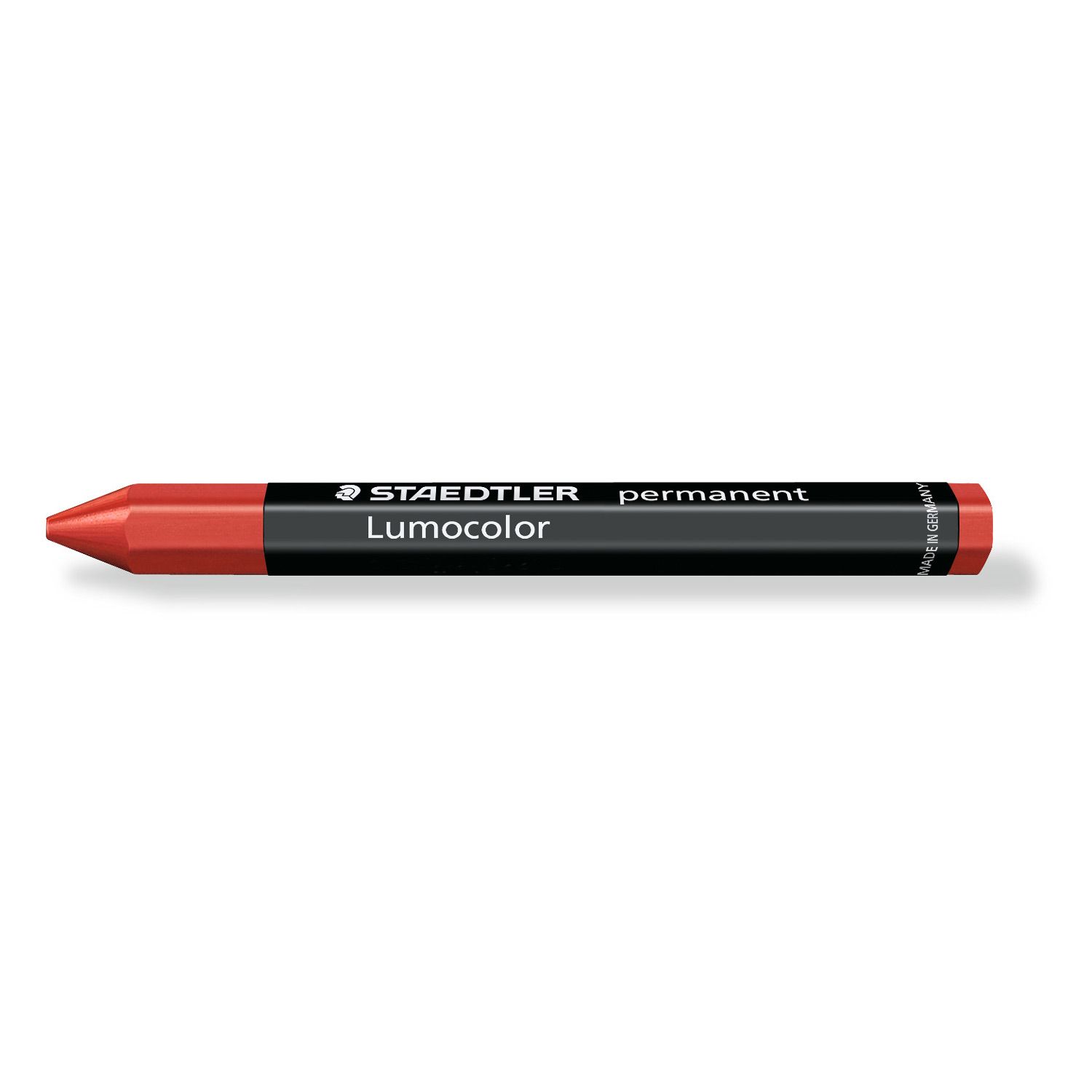Crayon de estaca Staedtler Lumocolor Omnigraph 12x, rojo