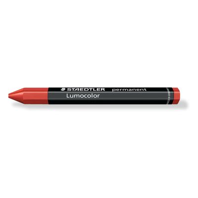 Crayon de estaca Staedtler Lumocolor Omnigraph 12x, rojo