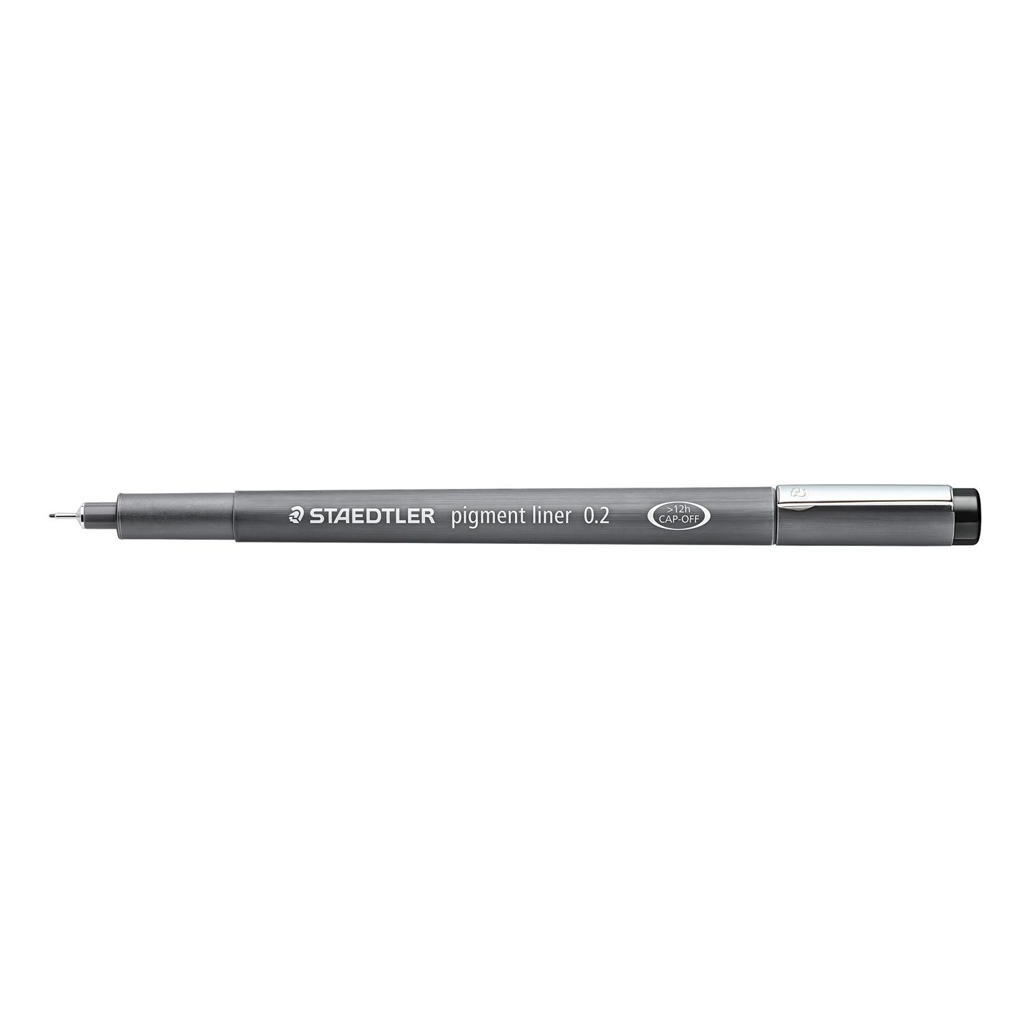 Rotulador Staedtler Pigment Liner 0.2mm, Negro
