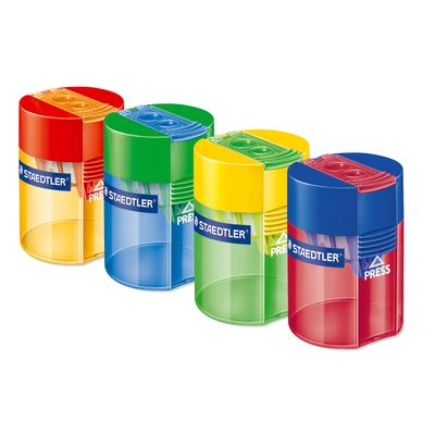 Sacapuntas Staedtler 2 agujeros con deposito