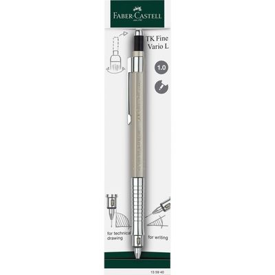 Portaminas Faber Castell TK-Fine Vario L 1.0 mm, Champagne