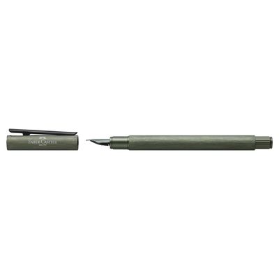 Pluma Fuente Faber Castell Neo Slim Verde Olivo M