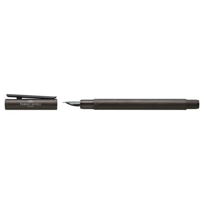 Pluma Fuente Faber Castell Neo Slim Gun Metal M