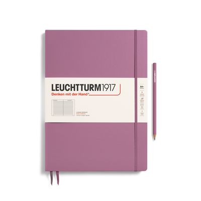 Cuaderno Leuchtturm1917 Master Slim A4+ Dusty Rose, rayas