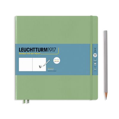 Cuaderno Leuchtturm1917 Sketchbook Quadrat, color Sage