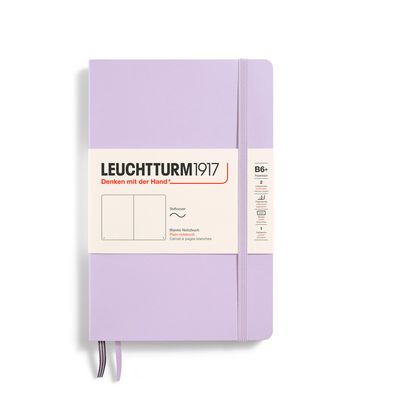Cuaderno Leuchtturm1917 B6+ Softcover, Lilac, Plain