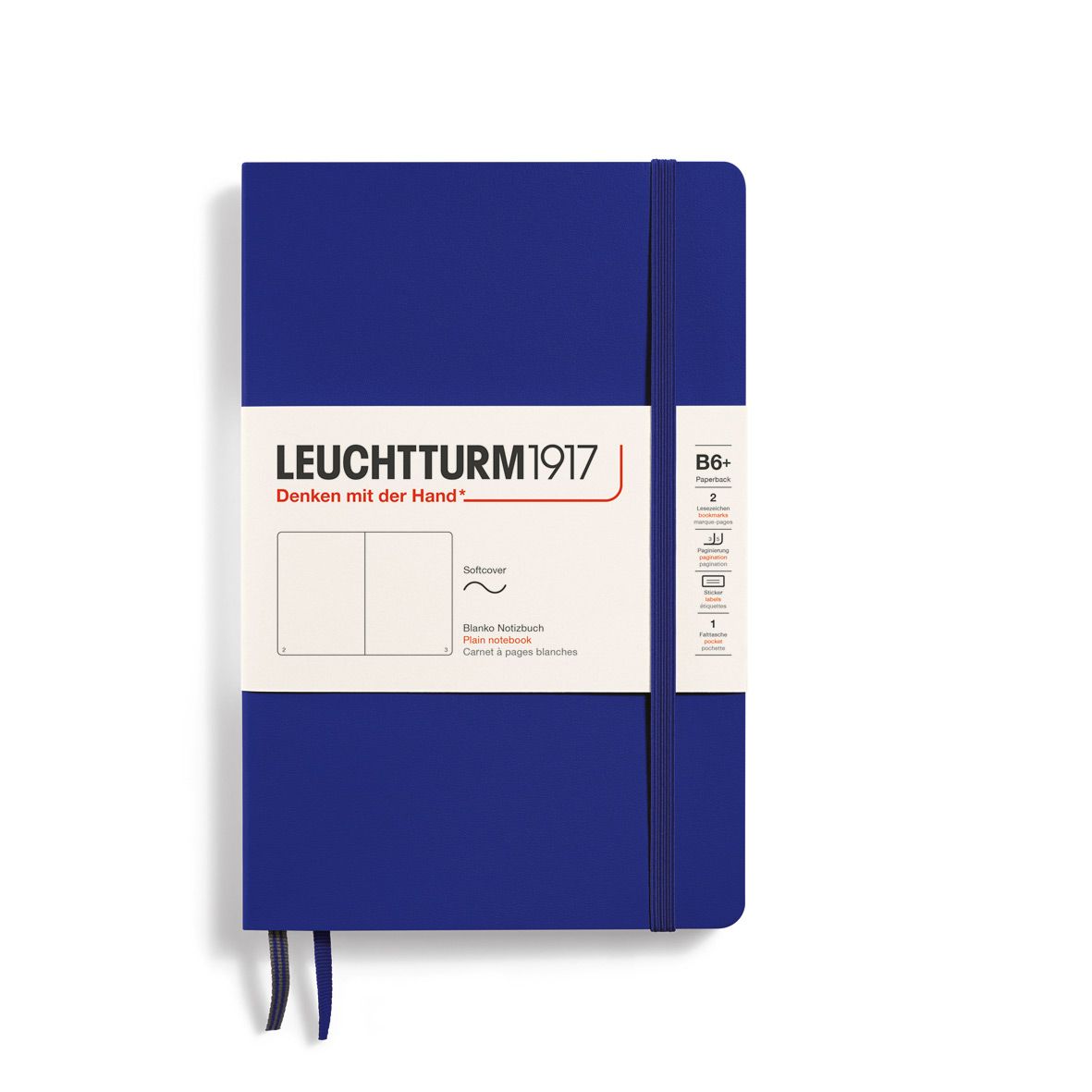 Cuaderno Leuchtturm1917 B6+ Softcover, Ink, Plain
