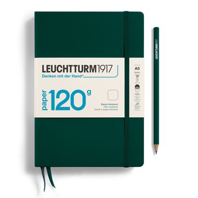 Cuaderno Leuchtturm1917 Edition 120G A5, Forest Green, Plain