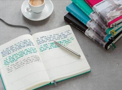 Cuaderno Leuchtturm1917 Some Lines A Day Rising Sun