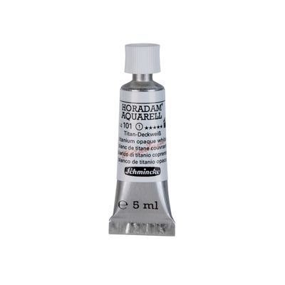 Acuarela Schmincke Horadam 5ml 101 Titanium Opaque White