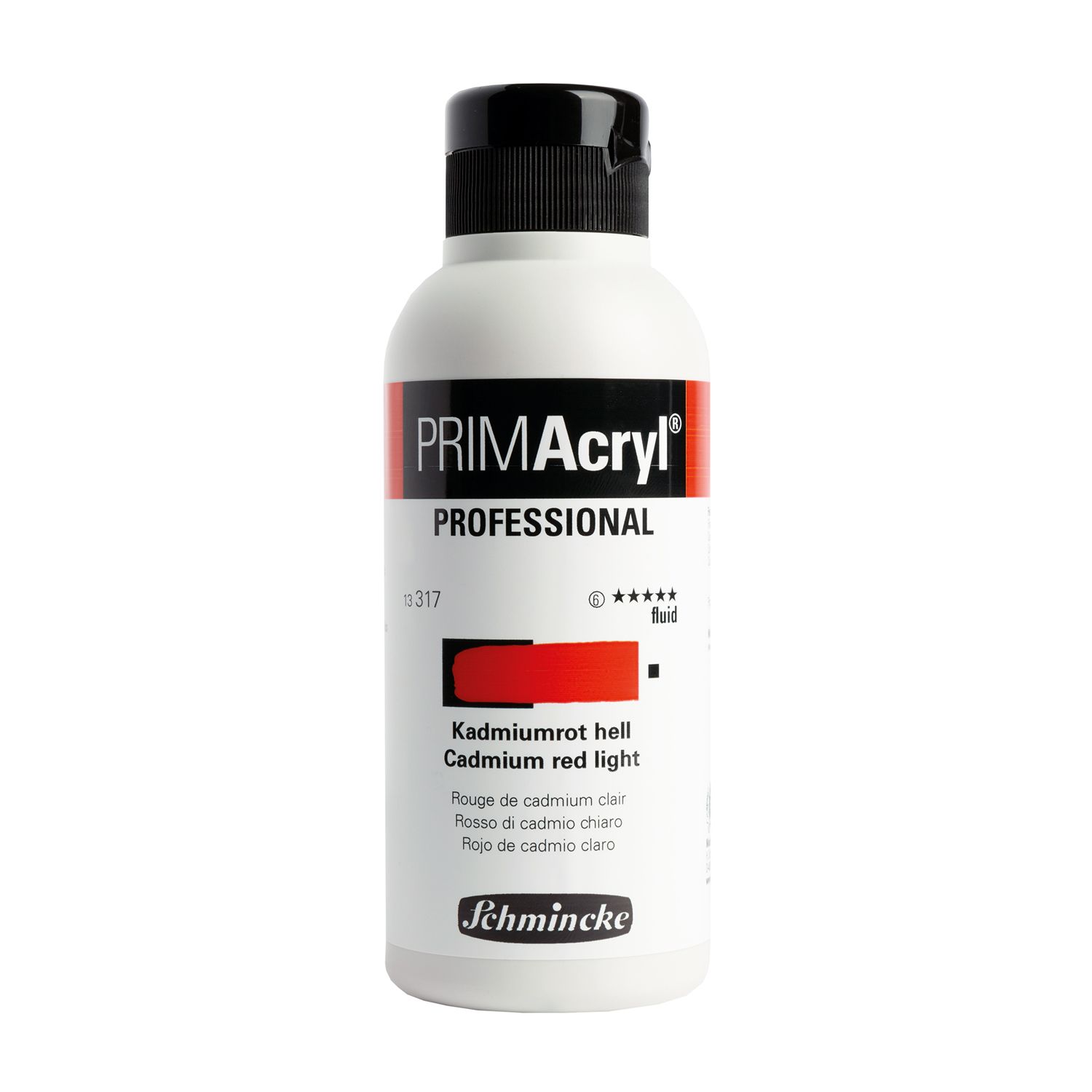 Pintura acrilica PRIMAcryl Professional 317 250ml, Cadmium Red Light