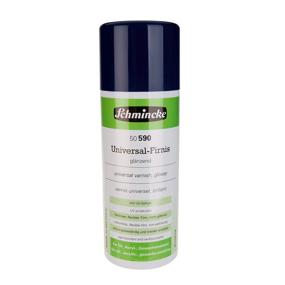 Barniz Schmincke Universal Brillante UV+ Aerospray 400ml