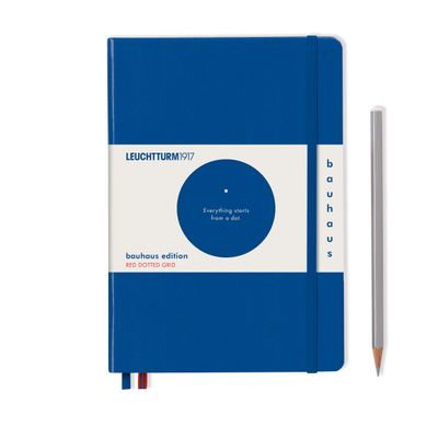 Cuaderno Leuchtturm1917 Bauhaus Edition, Royal Blue