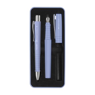 Juego de Escritura Faber Castell Poly Ball + Pen Pale Iris