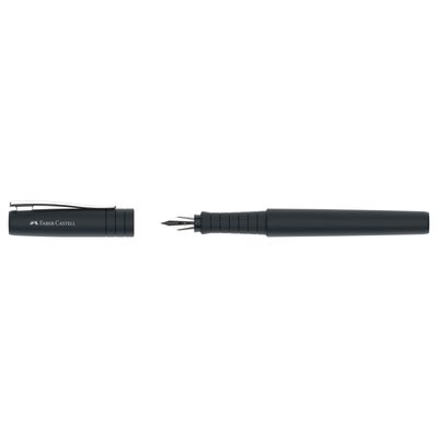 Pluma Fuente Faber Castell Poly Black M