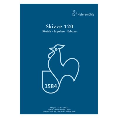 Block Hahnemuhle Skizze 120gr. tamaño A4