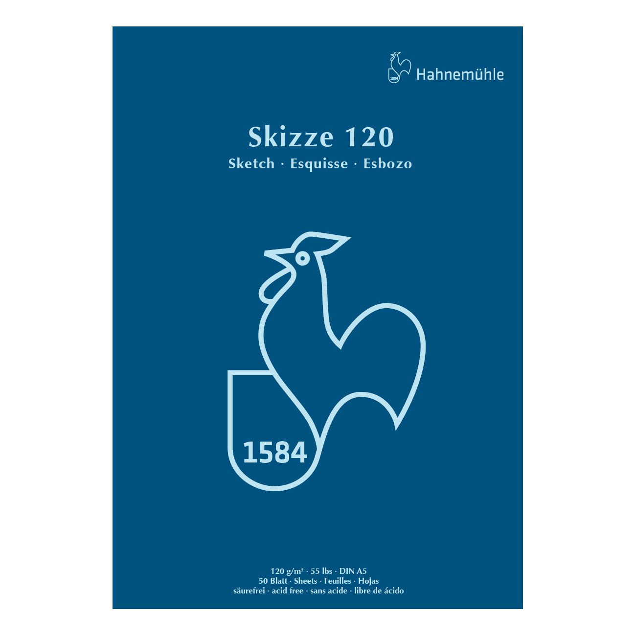 Block Hahnemuhle Skizze 120gr. tamaño A5