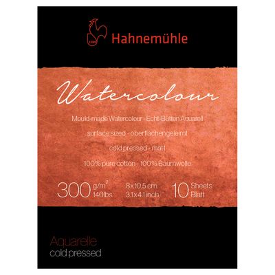 Block Hahnemuhle Collection 300 gr. grano fino, 8 x 10.5 Mini