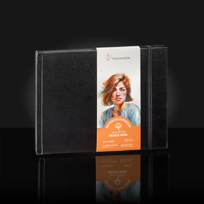 Cuaderno Hahnemuhle Watercolour Book Deckle Edge, 20.5 x 15.3 cms