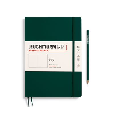 Cuaderno Leuchtturm1917 Composition B5 Tapa Suave, Forest Green, Plain