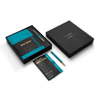 Cuaderno Leuchtturm1917 Bullet Journal Edition 2, Gift Set Turquoise25