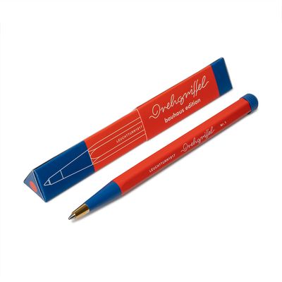 Boligrafo Leuchtturm1917 Drehgriffel Nr. 1, Bauhaus Red/Royal Blue