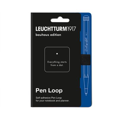 Portaboligrafo Pen Loop Leuchtturm1917 Bauhaus Black