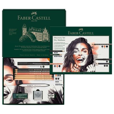 Juego de Dibujo Faber Castell Discovery Set, Dry Art