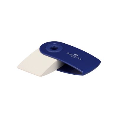 Borrador Faber Castell Sleeve Mini rojo/azul