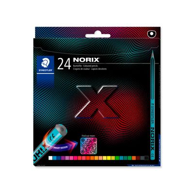 Lapiz Staedtler Norix 186 24 colores