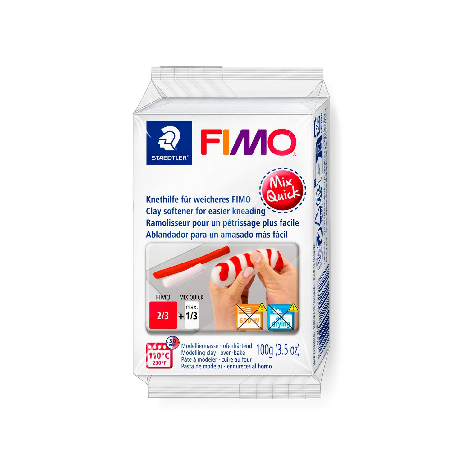 Masa FIMO Ablandador Mix Quick 100 gramos