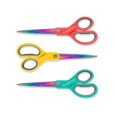 Tijera Staedtler Norix 965 21 cms, 3 colores surtidos